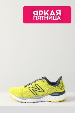 NEW BALANCE: Жёлтые кроссовки  Fresh Foam