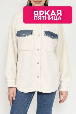 LEVI'S: Бежевая куртка 
