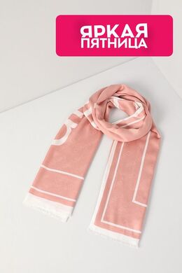 Calvin Klein: Шарф с принтом 