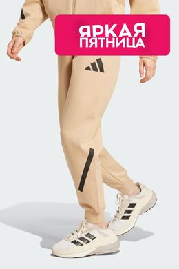 Adidas: Бежевые брюки 