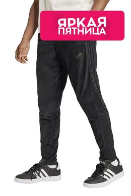 Adidas: Чёрные брюки  Tiro