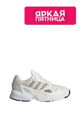 Adidas: Белые кроссовки  Falcon