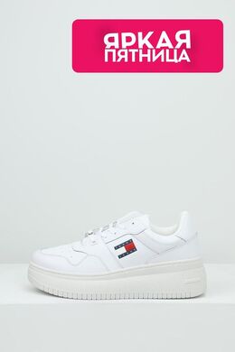 Tommy Hilfiger: Белые кроссовки 