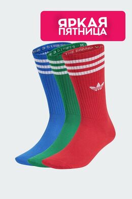 Adidas: Красные носки 