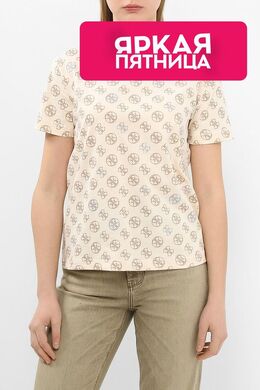 Guess: Хлопковая футболка 