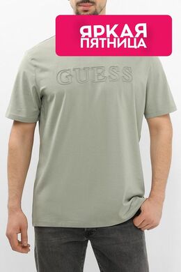 Guess: Хлопковая футболка 