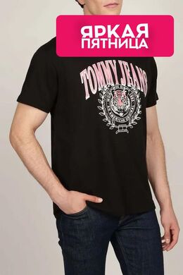 Tommy Jeans: Хлопковая футболка 