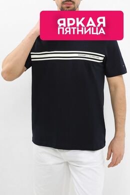 Tommy Hilfiger: Хлопковая футболка 