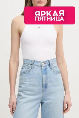 Calvin Klein Jeans: Хлопковый топ 