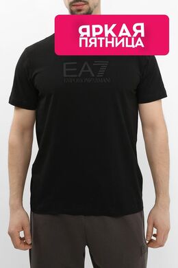Ea7: Хлопковая футболка 