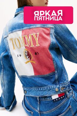 Tommy Jeans: Джинсовая куртка 