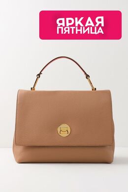 Coccinelle: Бежевая сумка  Liya