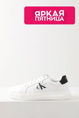Calvin Klein: Белые кеды 