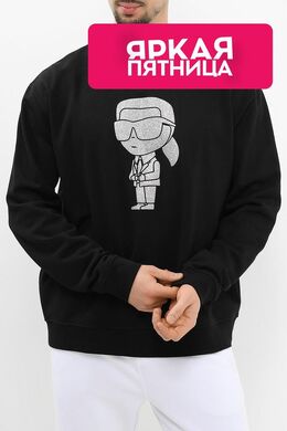 Karl Lagerfeld: Хлопковый свитшот 