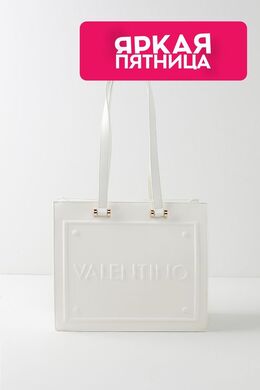 Valentino: Белая сумка 