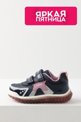 Geox: Синие кроссовки 