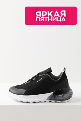 Geox: Чёрные кроссовки 
