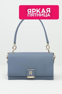 Tommy Hilfiger: Голубая сумка  TH