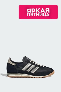 Adidas: Чёрные кроссовки 