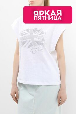 PEPE JEANS: Хлопковая футболка 