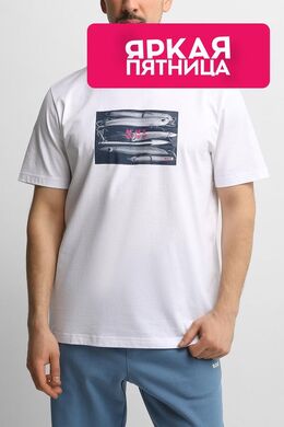 BOSS: Хлопковая футболка 