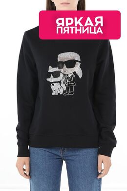Karl Lagerfeld: Хлопковый свитшот 