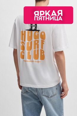 HUGO: Хлопковая футболка 