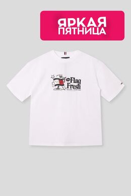 Tommy Hilfiger: Хлопковая футболка 