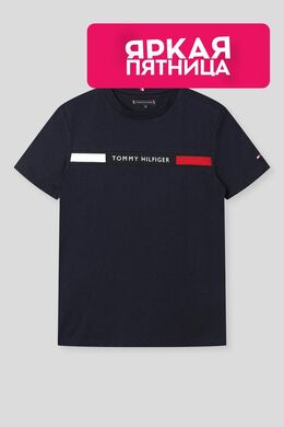 Tommy Hilfiger: Хлопковая футболка 