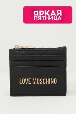 Love Moschino: Чёрный картхолдер 