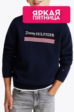 Tommy Hilfiger: Хлопковый свитер 