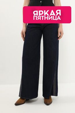 PEPE JEANS: Джинсы с вышивкой 