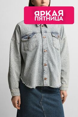 Guess: Джинсовая куртка 