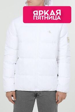 Calvin Klein Jeans: Пуховик с капюшоном 