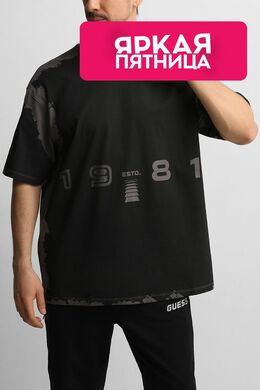 Guess: Хлопковая футболка 