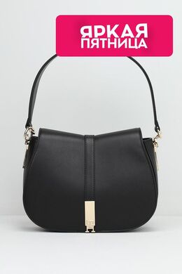 Tommy Hilfiger: Чёрная сумка  TH