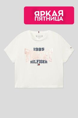 Tommy Hilfiger: Хлопковая футболка 