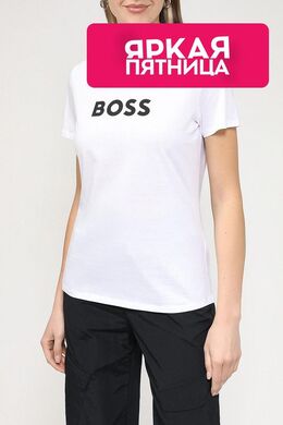 BOSS: Хлопковая футболка 