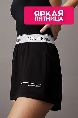 Calvin Klein: Чёрные шорты 