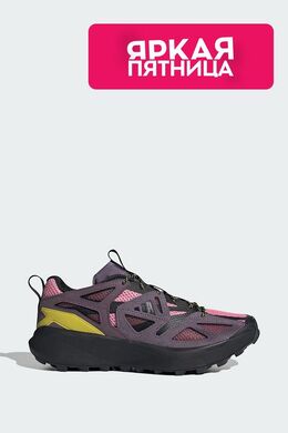 Adidas: Фиолетовые кроссовки 