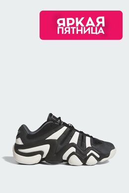 Adidas: Чёрные кроссовки  Crazy