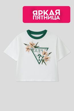 Guess: Хлопковая футболка 