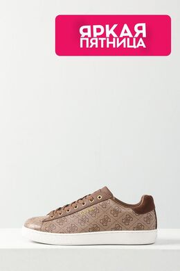 Guess: Коричневые кеды 