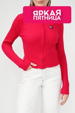 Tommy Jeans: Свитер на молнии 