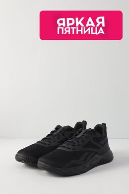 REEBOK: Чёрные кроссовки 
