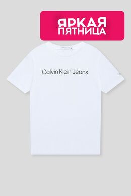 Calvin Klein Jeans: Хлопковая футболка 