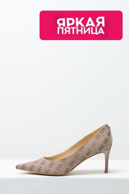 Guess: Бежевые туфли 
