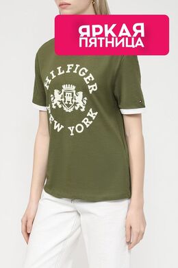 Tommy Hilfiger: Хлопковая футболка 