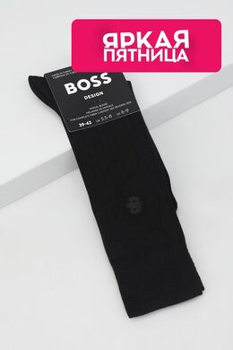 BOSS: Чёрные носки 