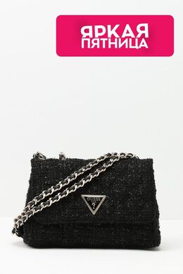 Guess: Чёрная сумка 